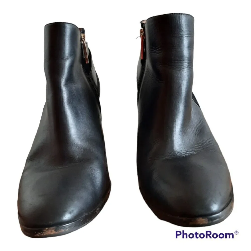 Louise et Cie Vasca Leather Booties Boots